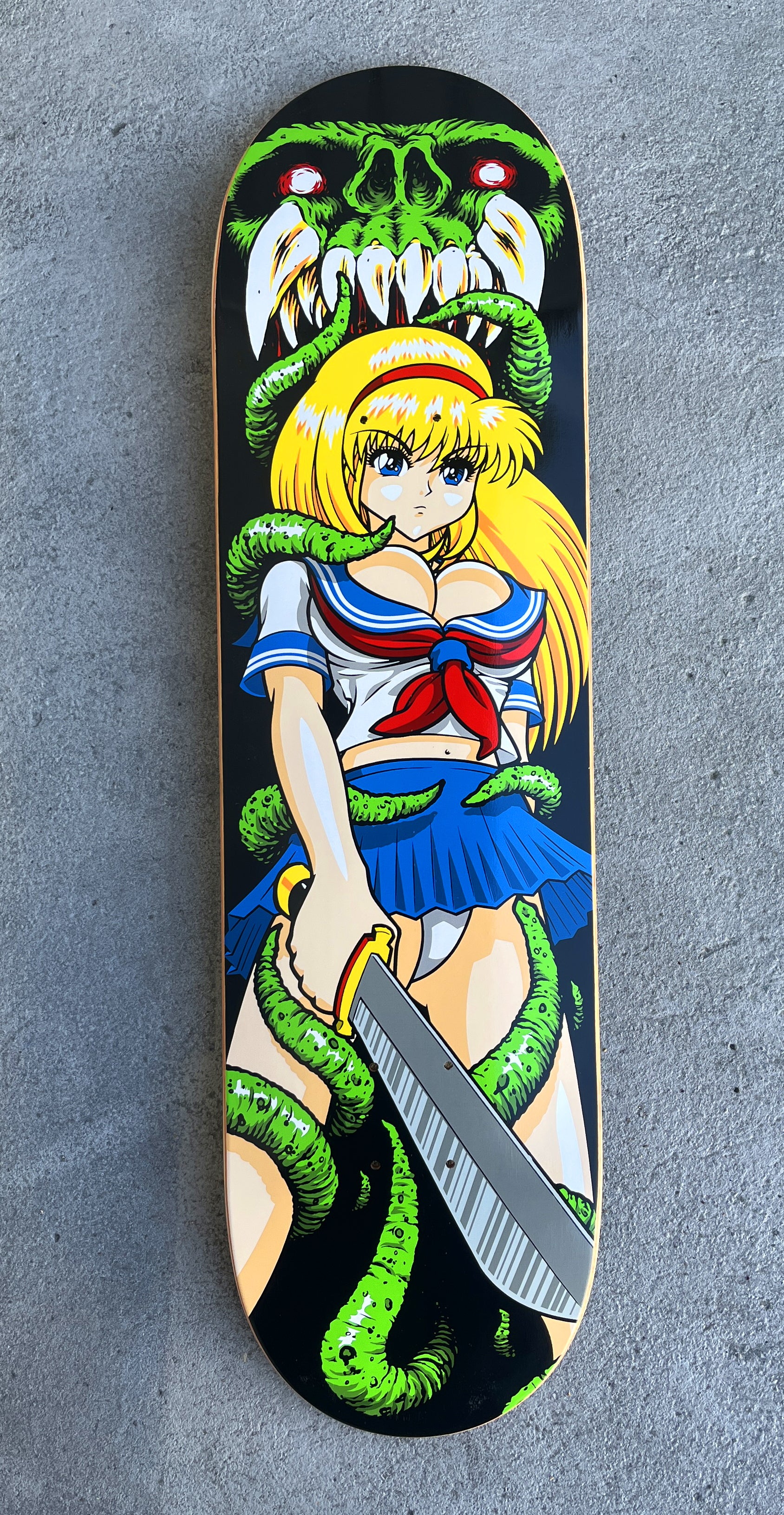 Tentacle School Girl - 8.5 X 32.25 - Image 3